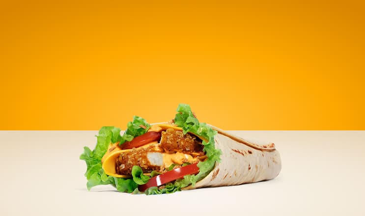 Wrap Chicken Louisiane