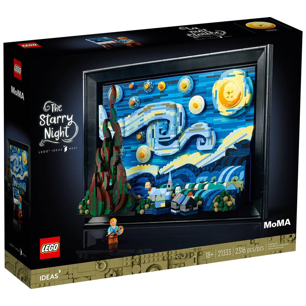 LEGO Vincent van Gogh - The Starry Night