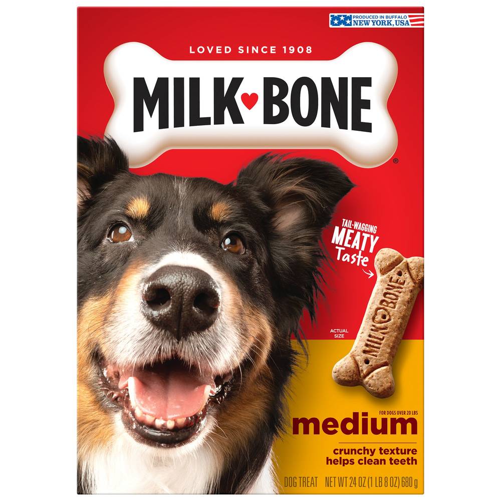 Milk-Bone Dog Treat All Ages - Original (Flavor: Original, Size: 24 Oz)