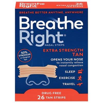 Breathe Right Extra Strips (26 ct)