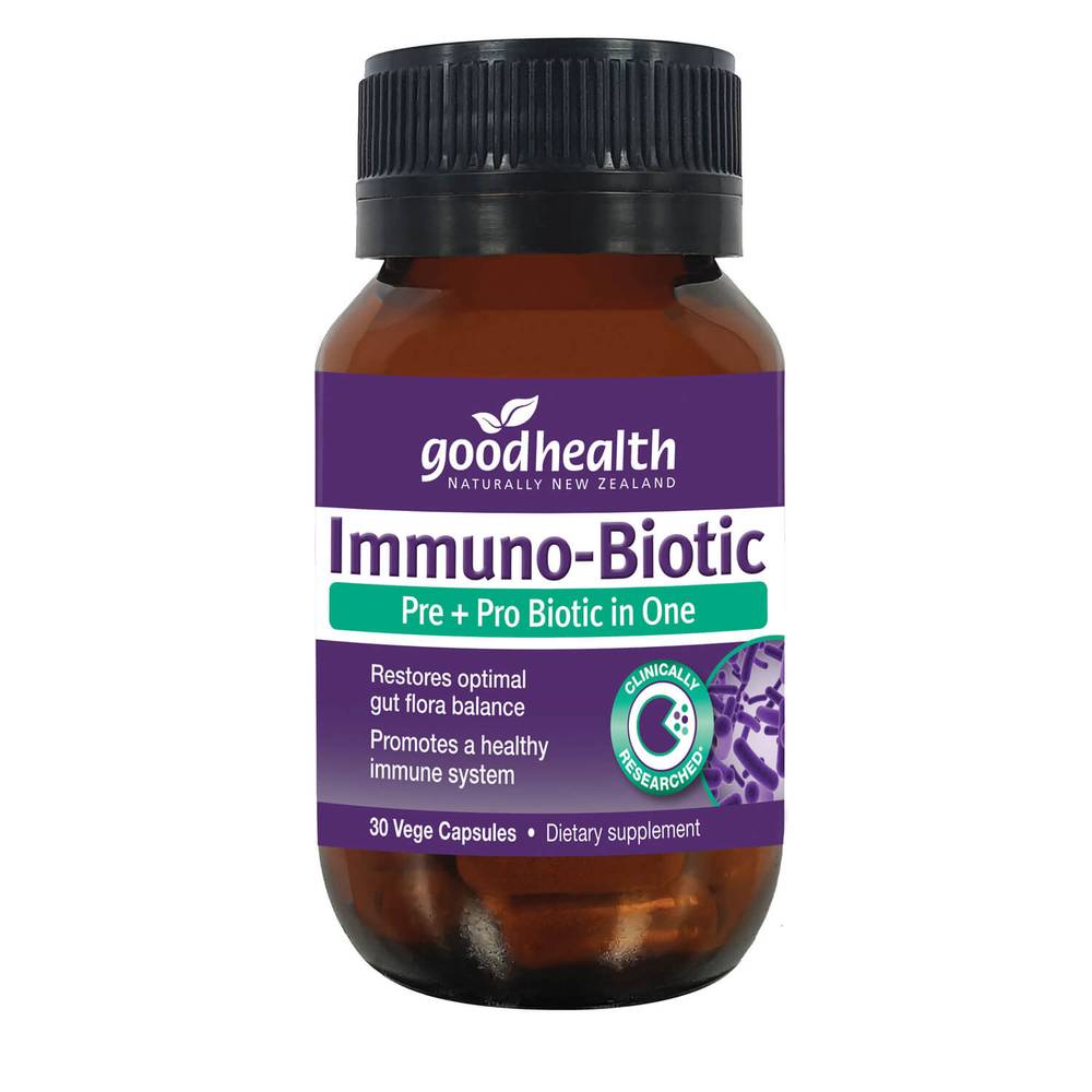 Good Health Immuno-Biotic Capsules 30s