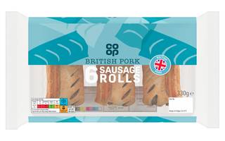 Co-Op Sausage Rolls (6 pack)