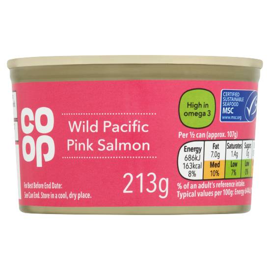 Co-Op Wild Pacific Pink Salmon (213g)