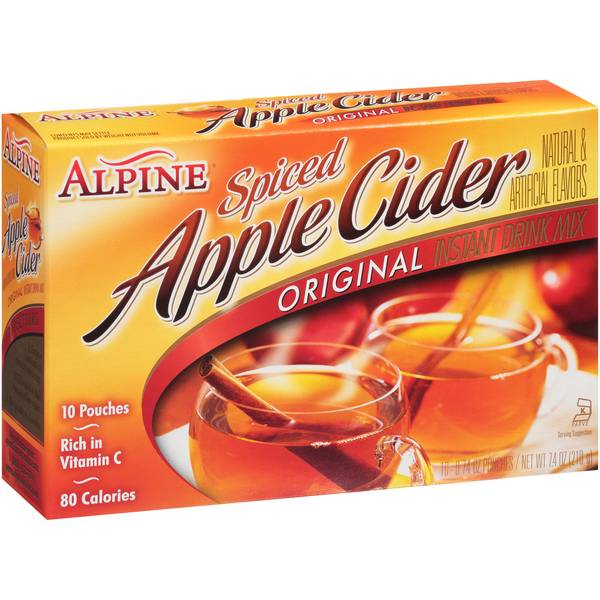 Alpine Beer Company Spiced Apple Cider Original Instant Drink Mix (0.74 oz, 10 ct)