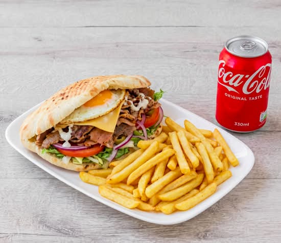 Menu sandwich ROYAL KEBAB