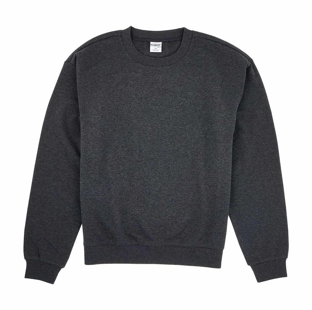 Mission Ridge Crew Sweatshirt, Men, M, Charcoal Black