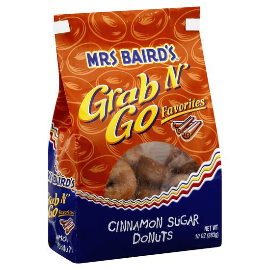 Mrs Baird's Grab N' Go Cinnamon Sugar Donuts
