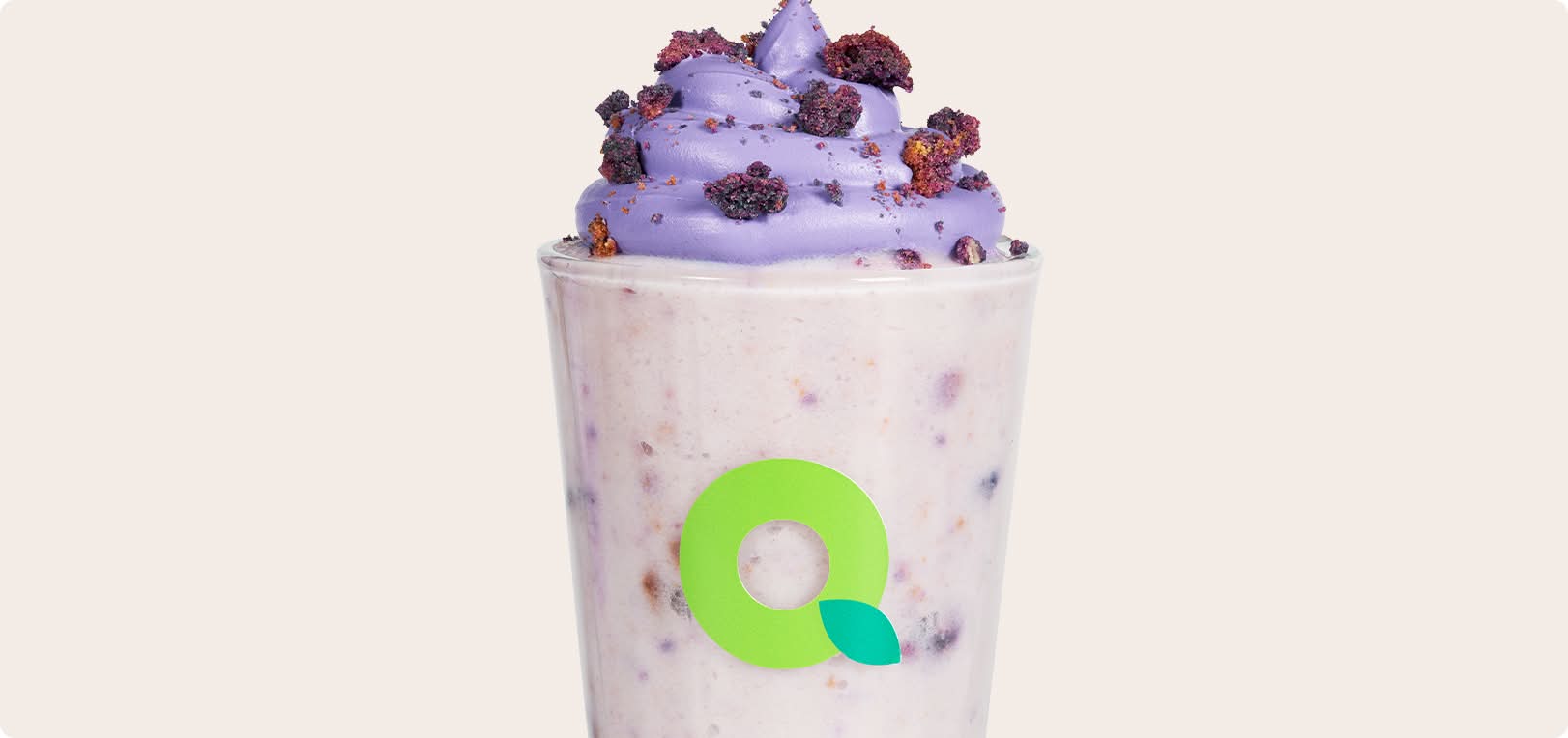Ube Vanilla Shake 16oz