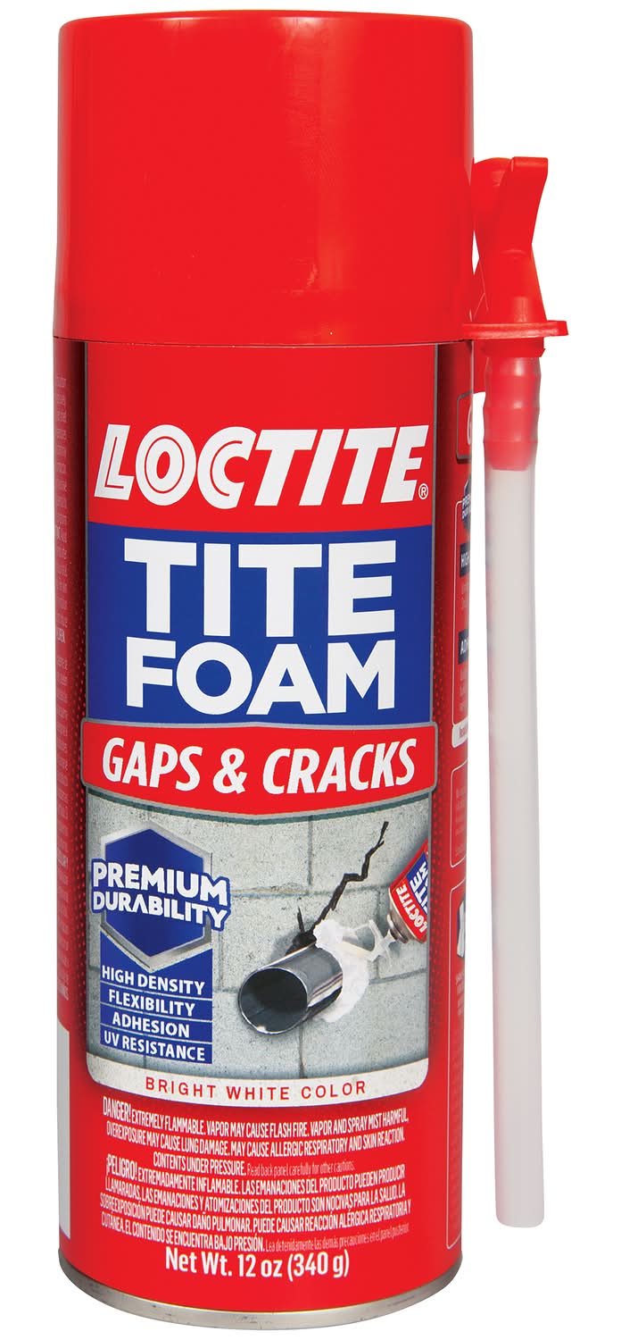 Loctite Titefoam White Polyurethane Foam Foam Foam Sealant 12 Oz