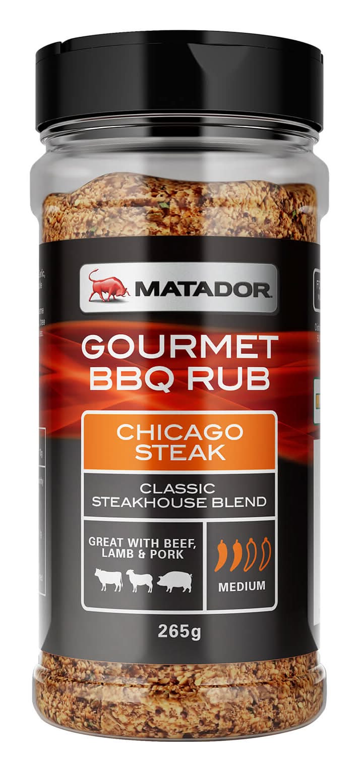 Matador 265g Chicago Steak BBQ Rub