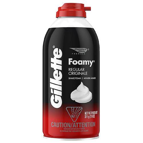 Gillette Foamy Regular Shaving Cream - 11.0 oz