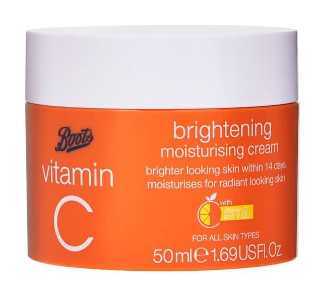 Boots Vitamin C Brightening Moisturising Cream 50ml