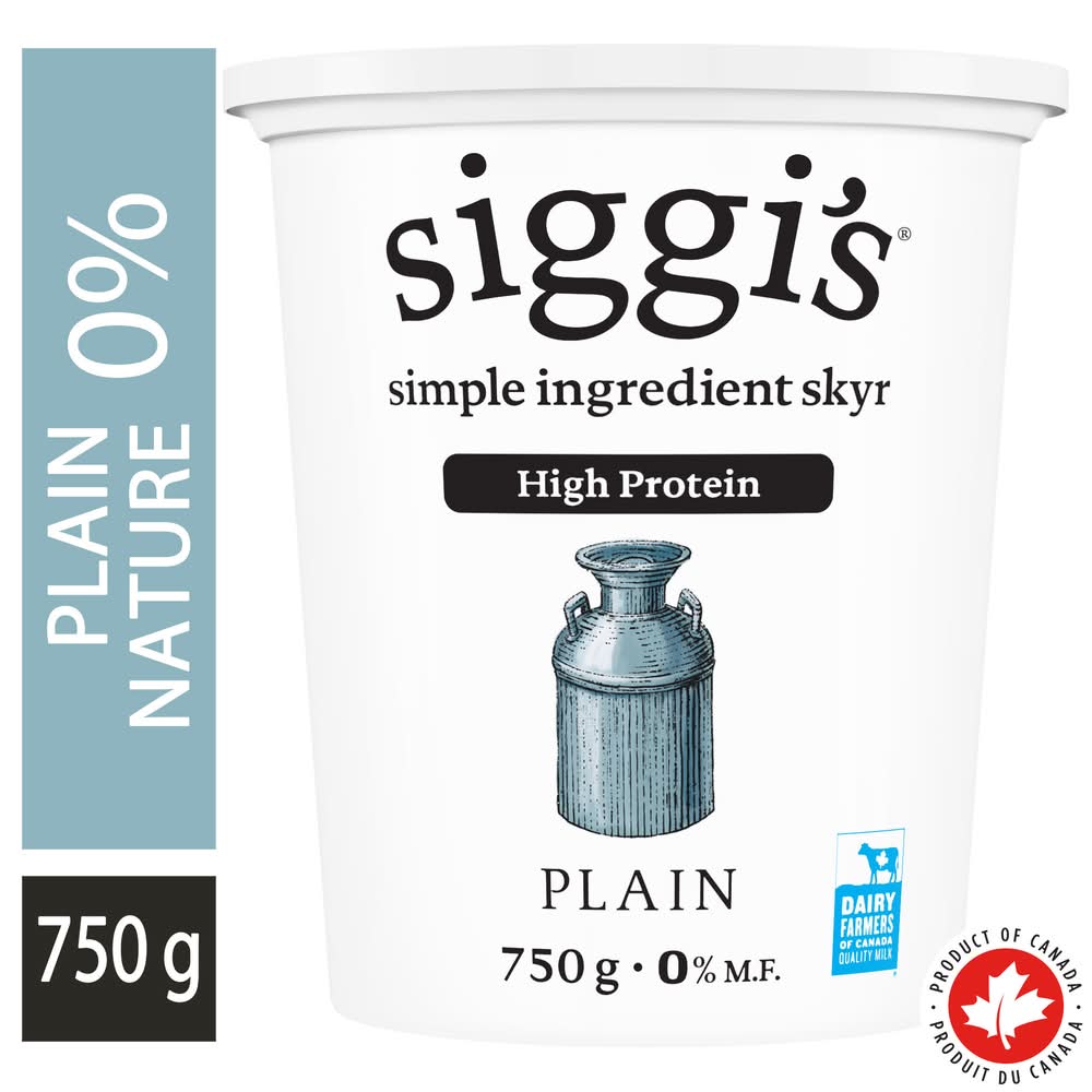 siggi's High Protein Plain Skyr Yogurt (750 g)