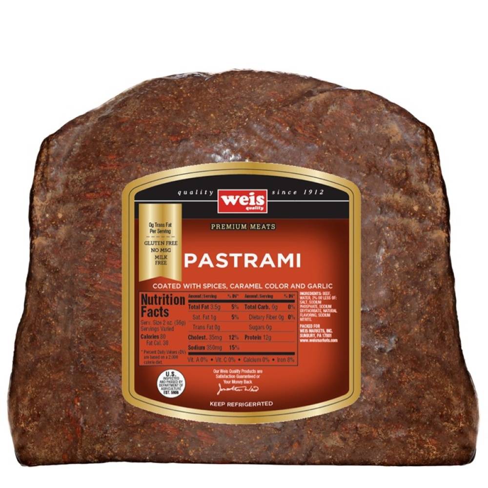 Weis Quality Pastrami