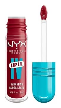 NYX Professional Makeup Lip Iv Hydrating Gloss Stain, Berry Thirsty (0.16 fl oz)