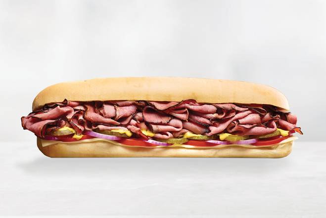 Large Double Stacked Smoked Meat Sub Combo