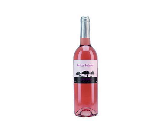 Vin Rosé  Hérault I.G.P. Petites Balades - La bouteille de  75cl