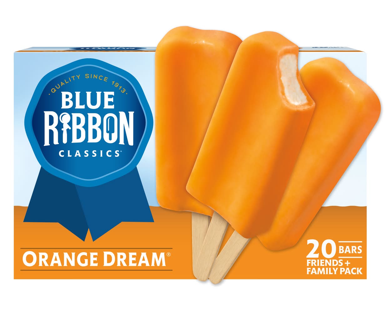 Blue Bunny Classics Orange Dream Frozen Dairy Dessert Bars (45 fl oz)