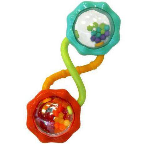 Bright Starts Rattle & Shake Barbell Toy