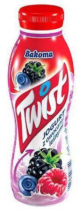 Bakoma Twist Owoce Leśne (400 g)