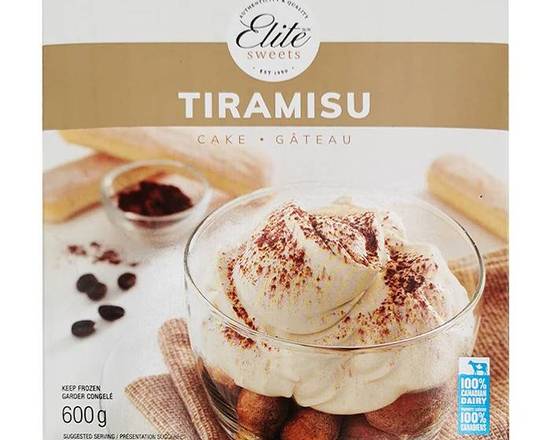 Elite Tiramisu Cake 600g