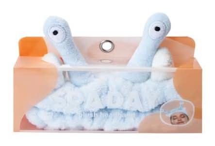 Spa Day Snail Plush Headband