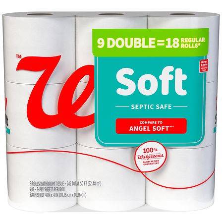 Complete Home Soft Toilet Paper Roll (9 ct)