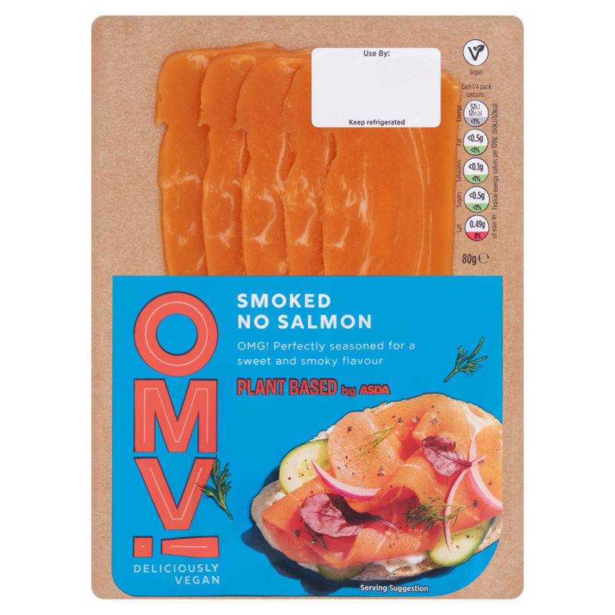 ASDA Plant Based OMV! Smoked No Salmon