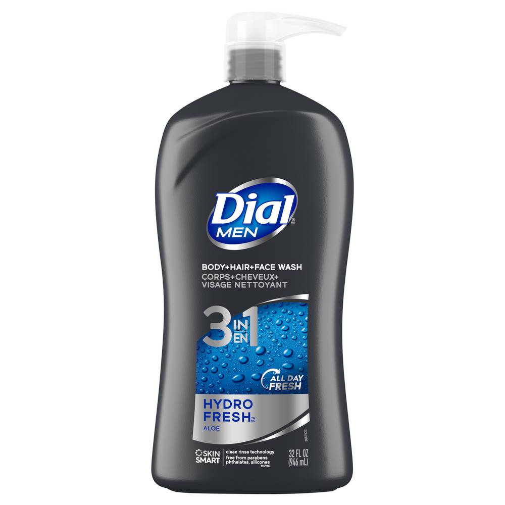 Dial Hydro Fresh Hair & Body Wash