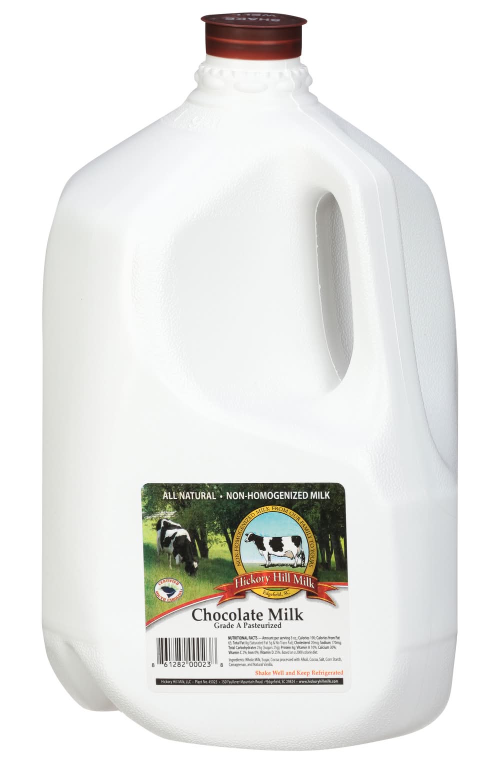 Hickory Hill Milk Grade a Pasteurized Non-Homogenized Milk