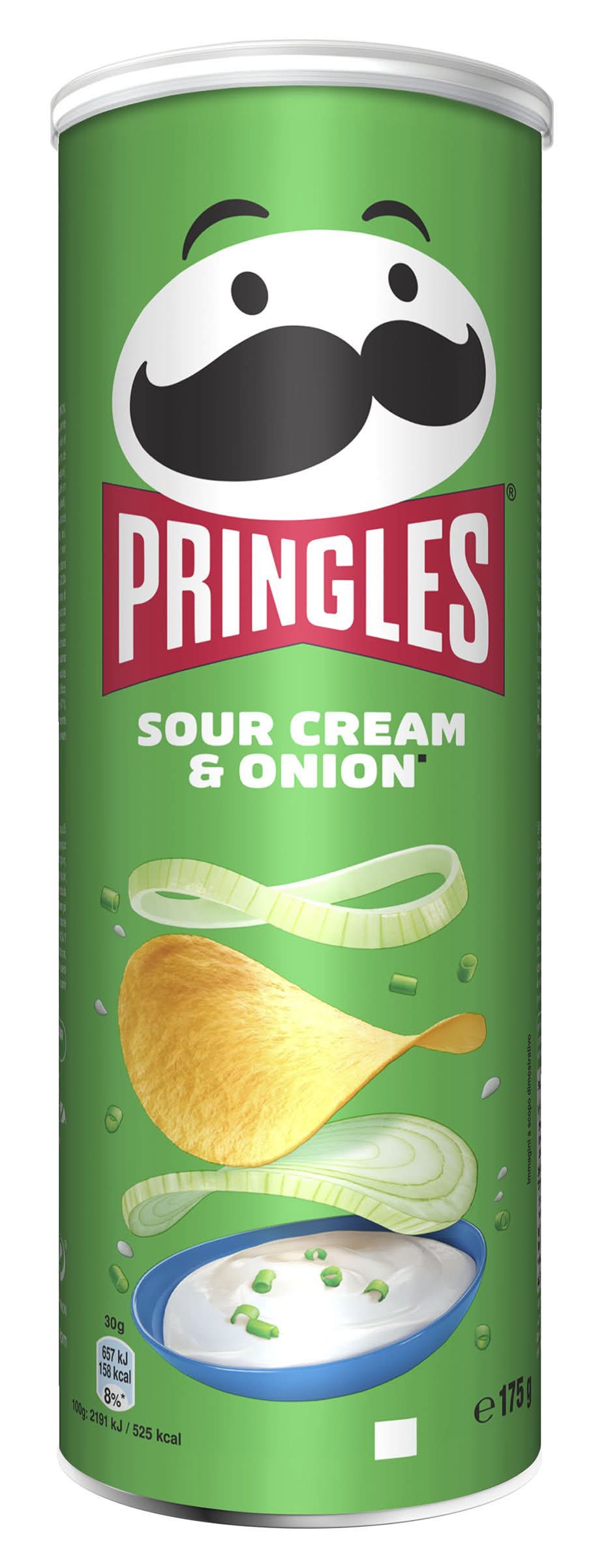 Pringles - Chips tuiles, crème fraîche-oignon (175g)