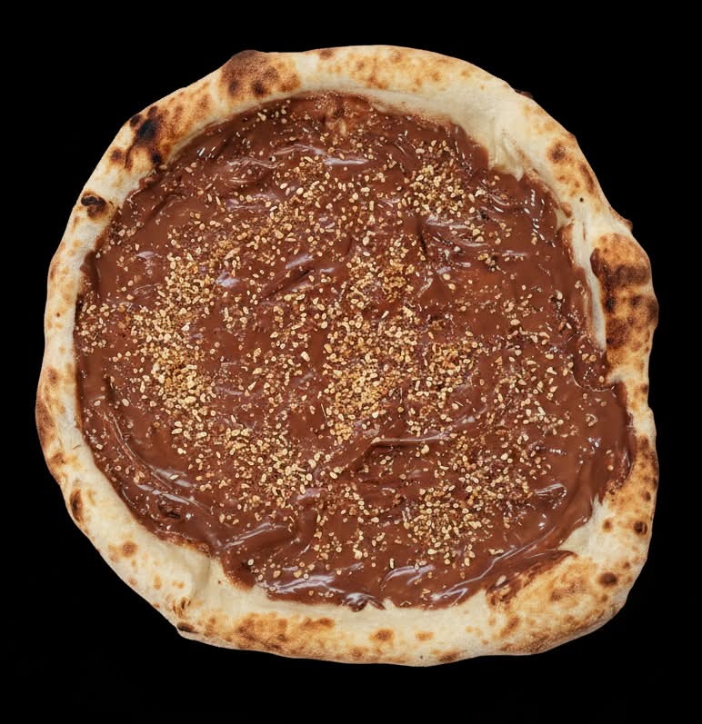 Pizza au chocolat
