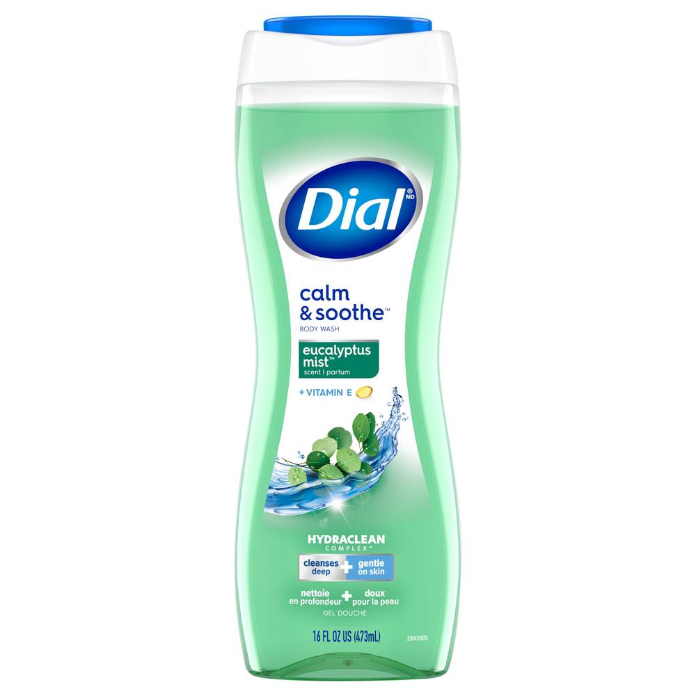 Dial Body Wash Calm & Soothe Eucalyptus Mist