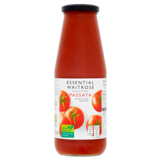 Essential Waitrose & Partners Passata Sieved Italian Tomatoes