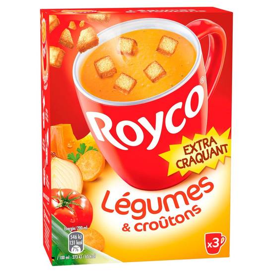 Royco legumes et croutons Royco 3x20cl