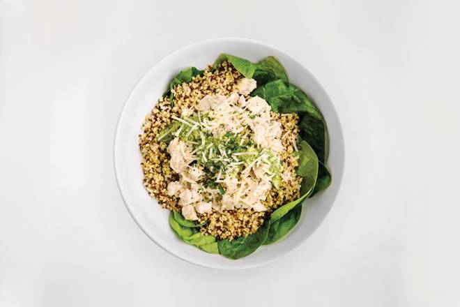 Spinach & Pesto Bowl