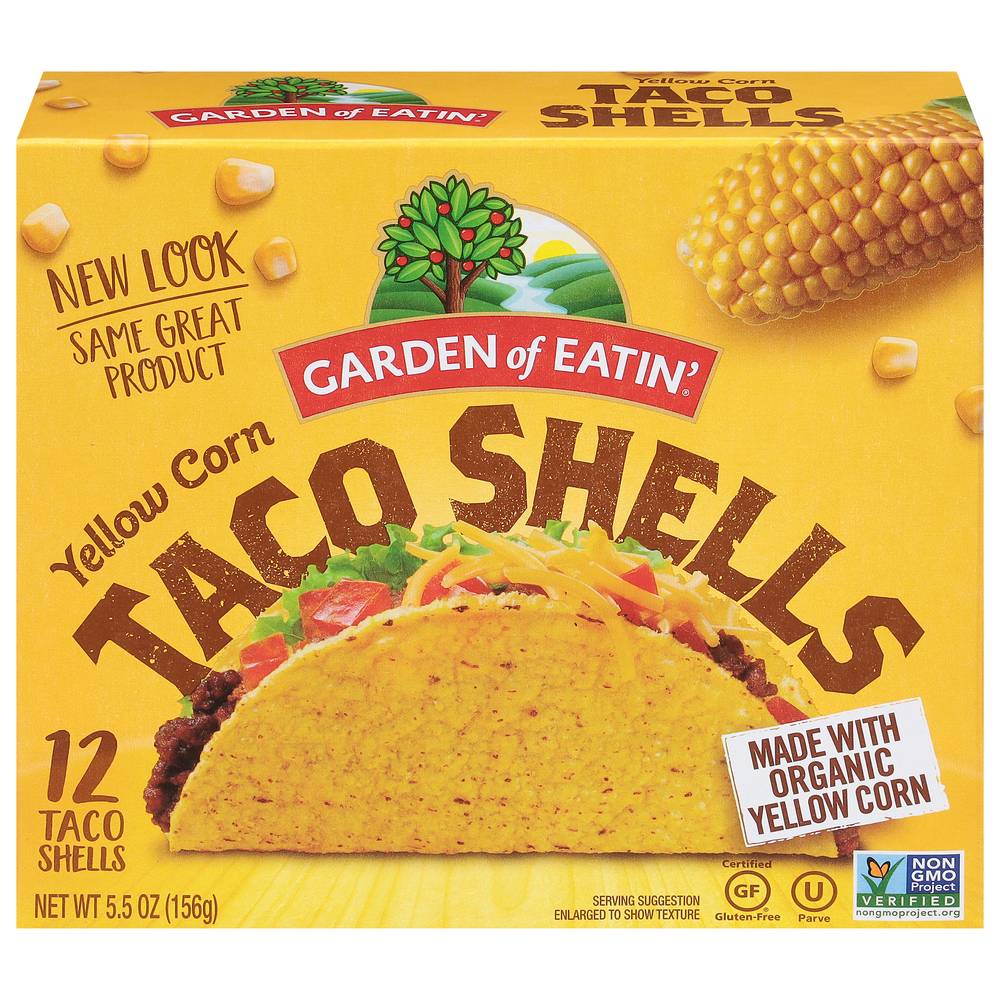 Garden Of Eatin' Yellow Corn Taco Shells (12 ct)