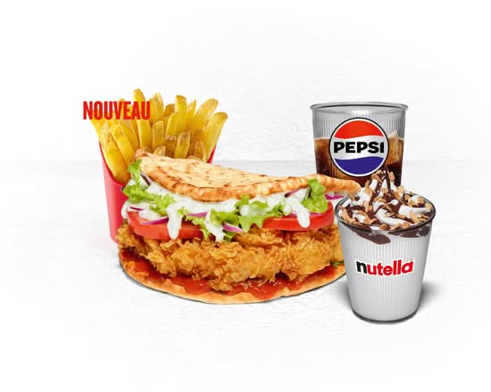 MENU DÉCOUVERTE CRISPY SANDWICH