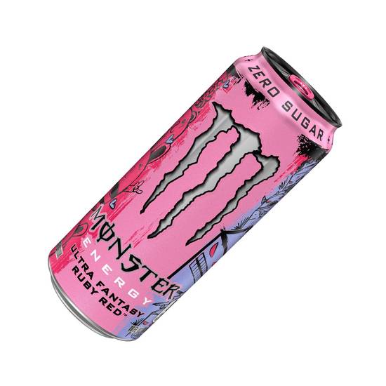 Monster Energy Drink Zero Ultra Fantasy Ruby Red 16oz