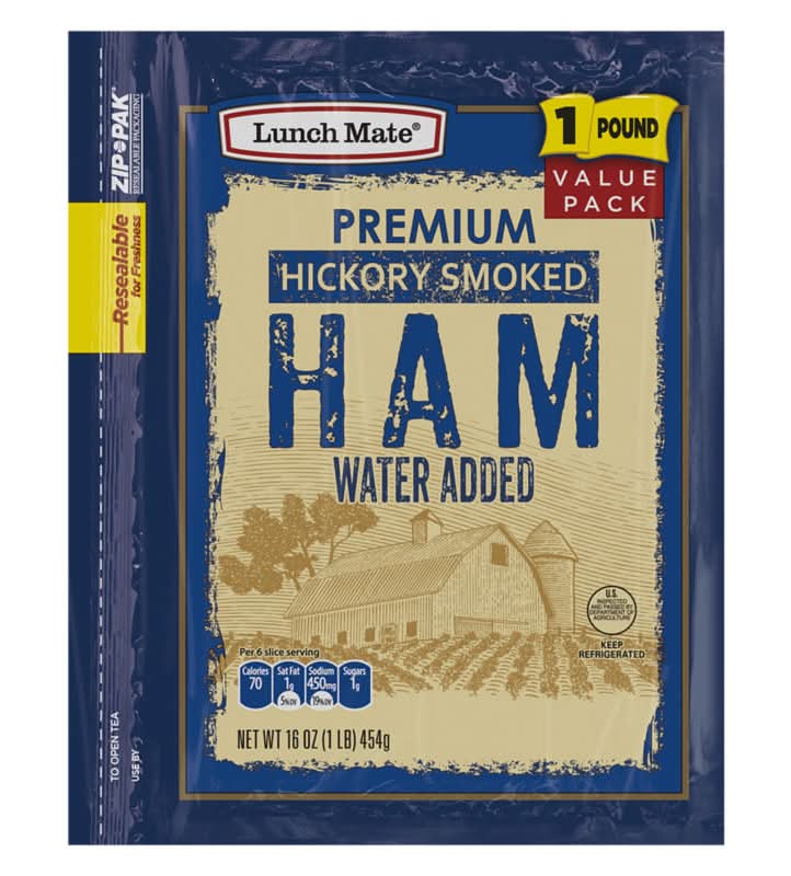 Lunch Mate Premium Ham, Hickory Smoked (16 oz)