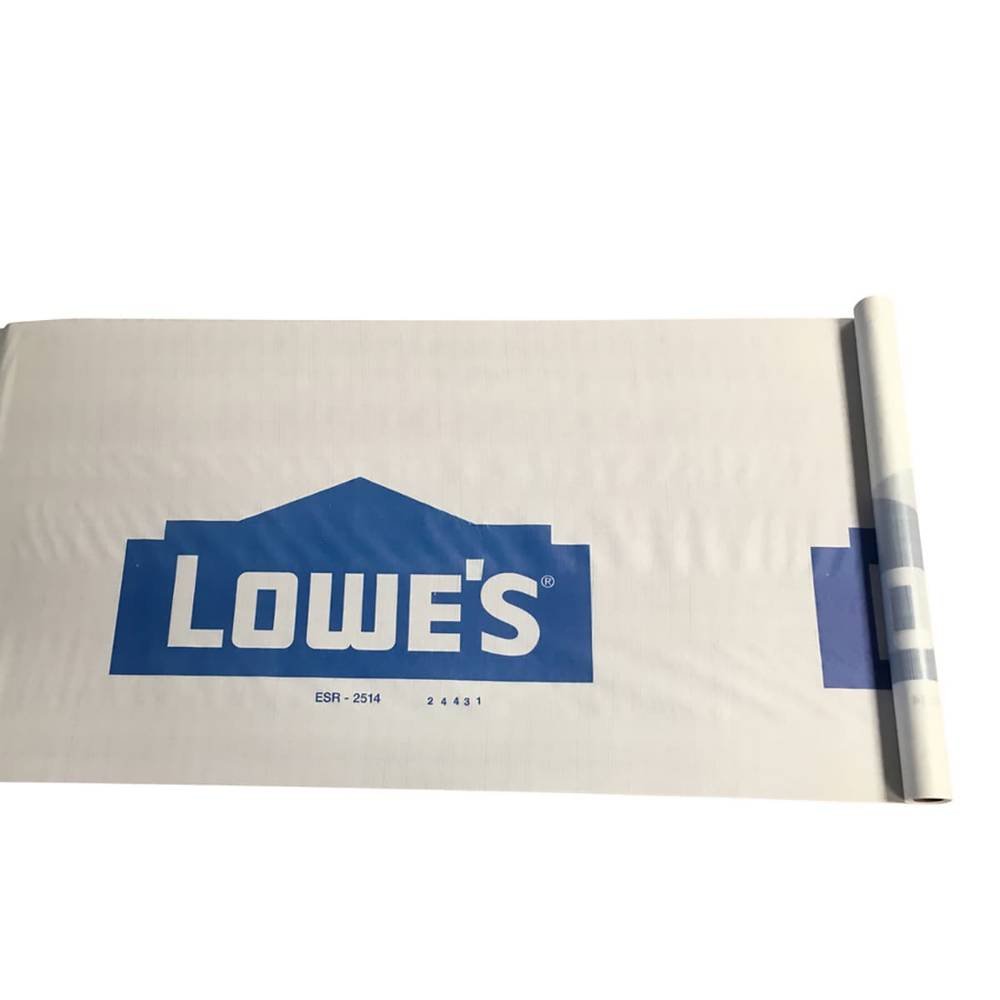 Lowe's 3-ft x 100-ft Water Resistant House Wrap (300-sq ft) | 03100