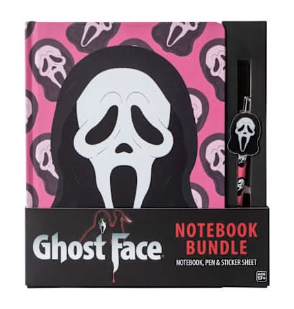 Licensed Notebook Bundle Ghost Face