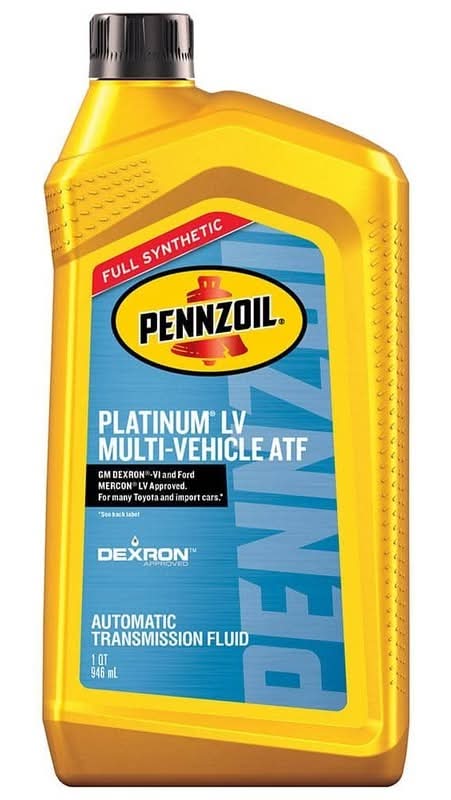 Pennzoil Platinum Multi Vehicle Automatic Transmission Fluid Quart