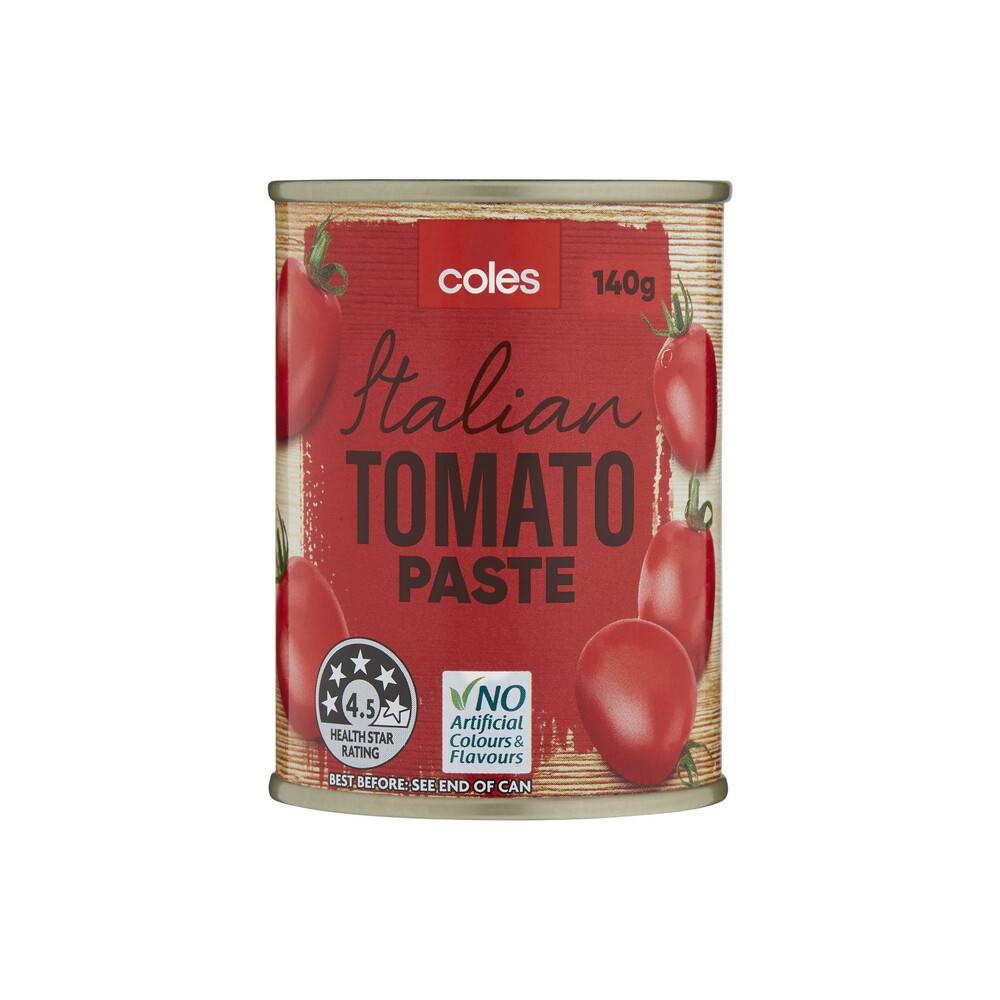 Coles Italian Tomato Paste 140g