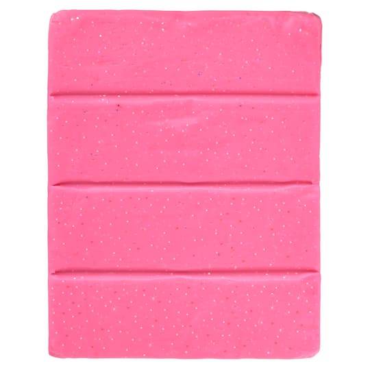 Sculpey Glitter Oven-Bake Clay, Pink (2 oz)