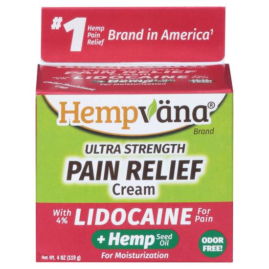 Hempvana Ultra Strength Pain Relief Cream