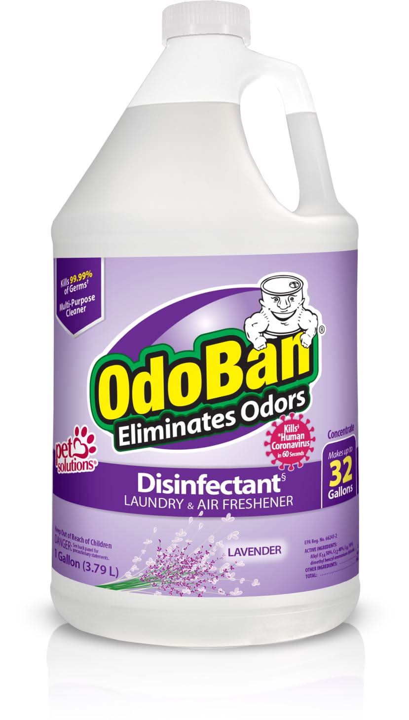 Odoban Lavender Scent Disinfectant Laundry & Air Freshener 1 Gal