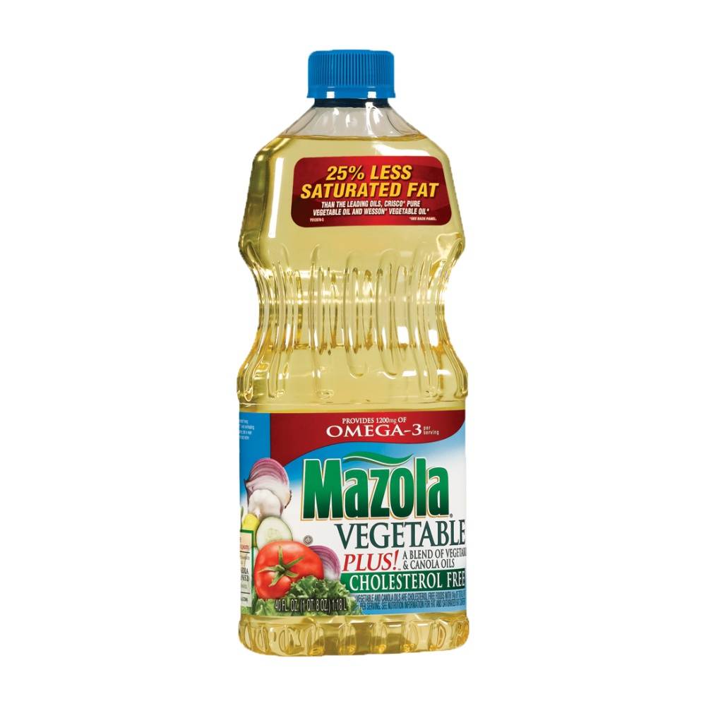 Mazola Cholesterol Free Vegetable Plus Canola Oil Blend