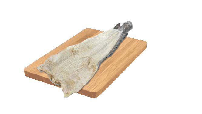 Zarbo Bacalhau salgado (Embalagem 1,63 kg aprox)