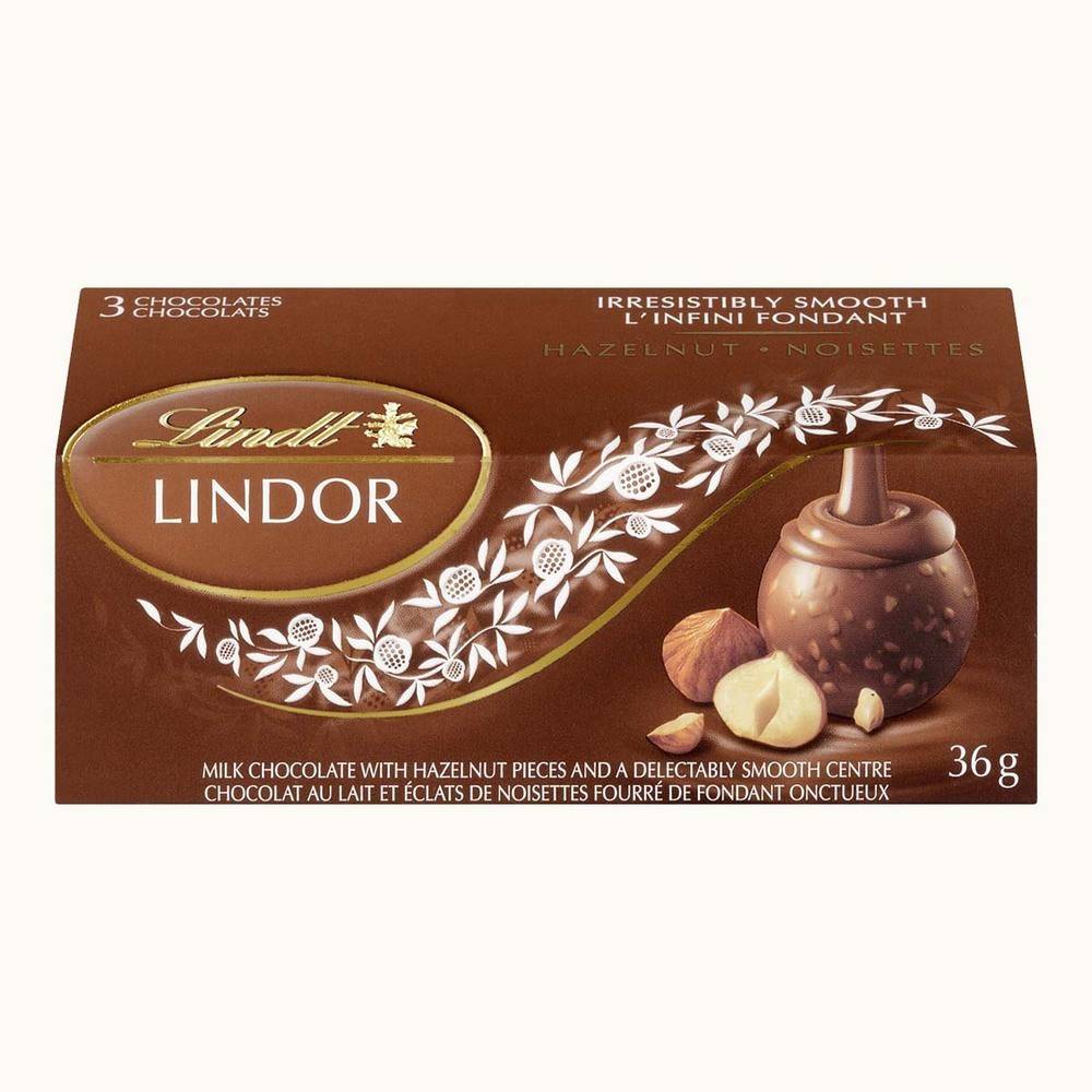 Lindt Lindor Hazelnut 3's (36 g)